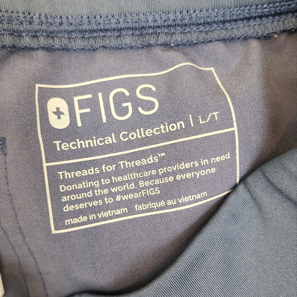 Figs Technical Collection Grey Pull On Scrubs Pan… - image 7